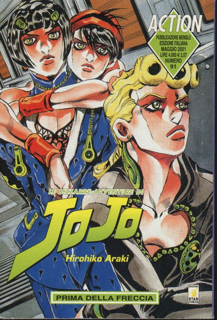 Otaku Gallery  / Anime e Manga / JoJo / Cover Manga / Cover Italy / cop091.jpg